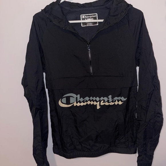 Champion Women's Black and Grey Coat - Picture 1 of 4